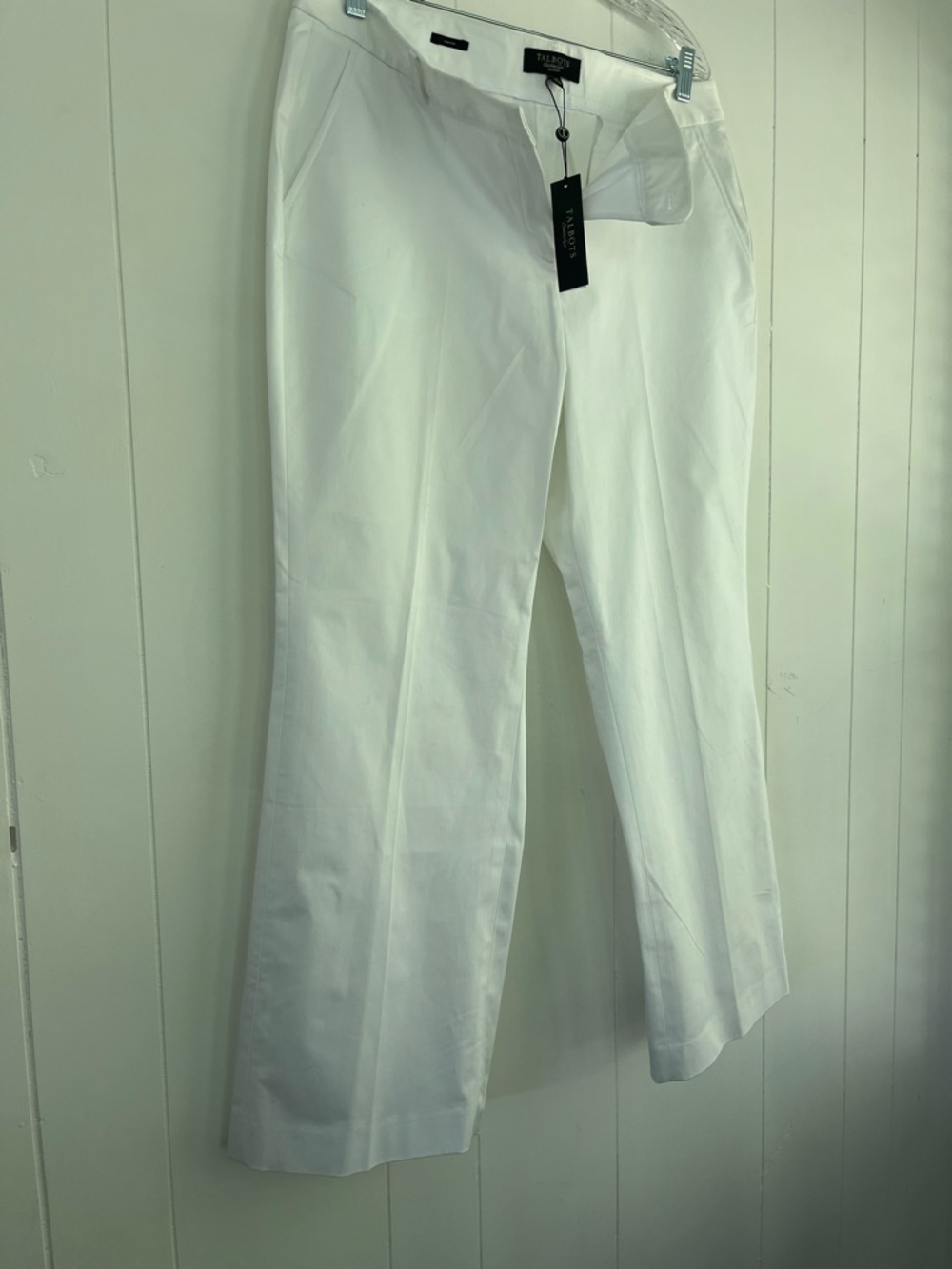 NWT Talbots Petites  SIGNATURE White Women's Pants Trousers Size 16 P - Picture 12 of 15